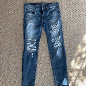 American eagle cropped jegging